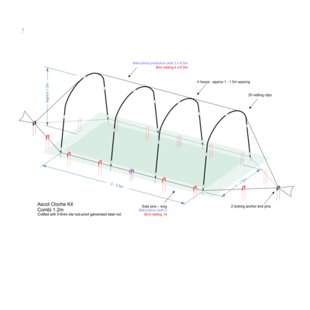 Combi - 1.3m height - black